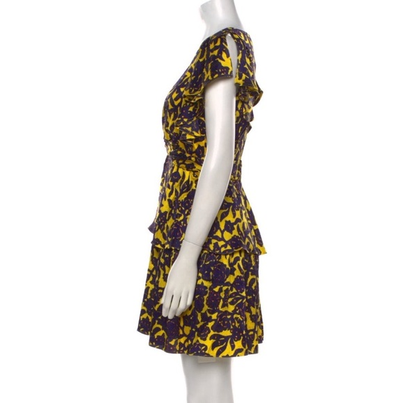 A.L.C Silk Floral Dress - Picture 3 of 3
